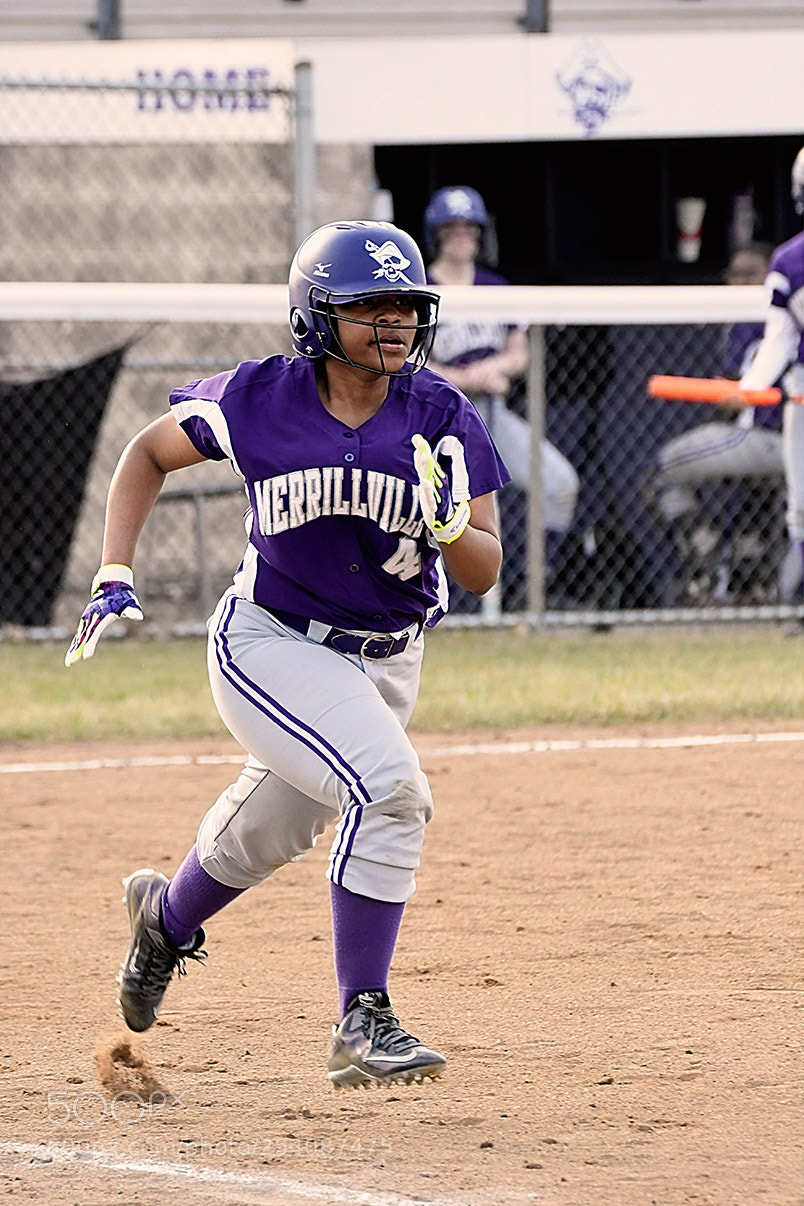 Nikon D500 sample photo. Softball photography