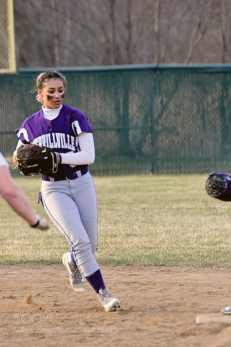 Nikon D500 sample photo. Softball photography