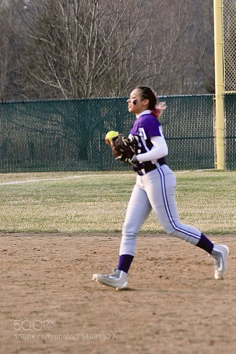 Nikon D500 sample photo. Softball photography