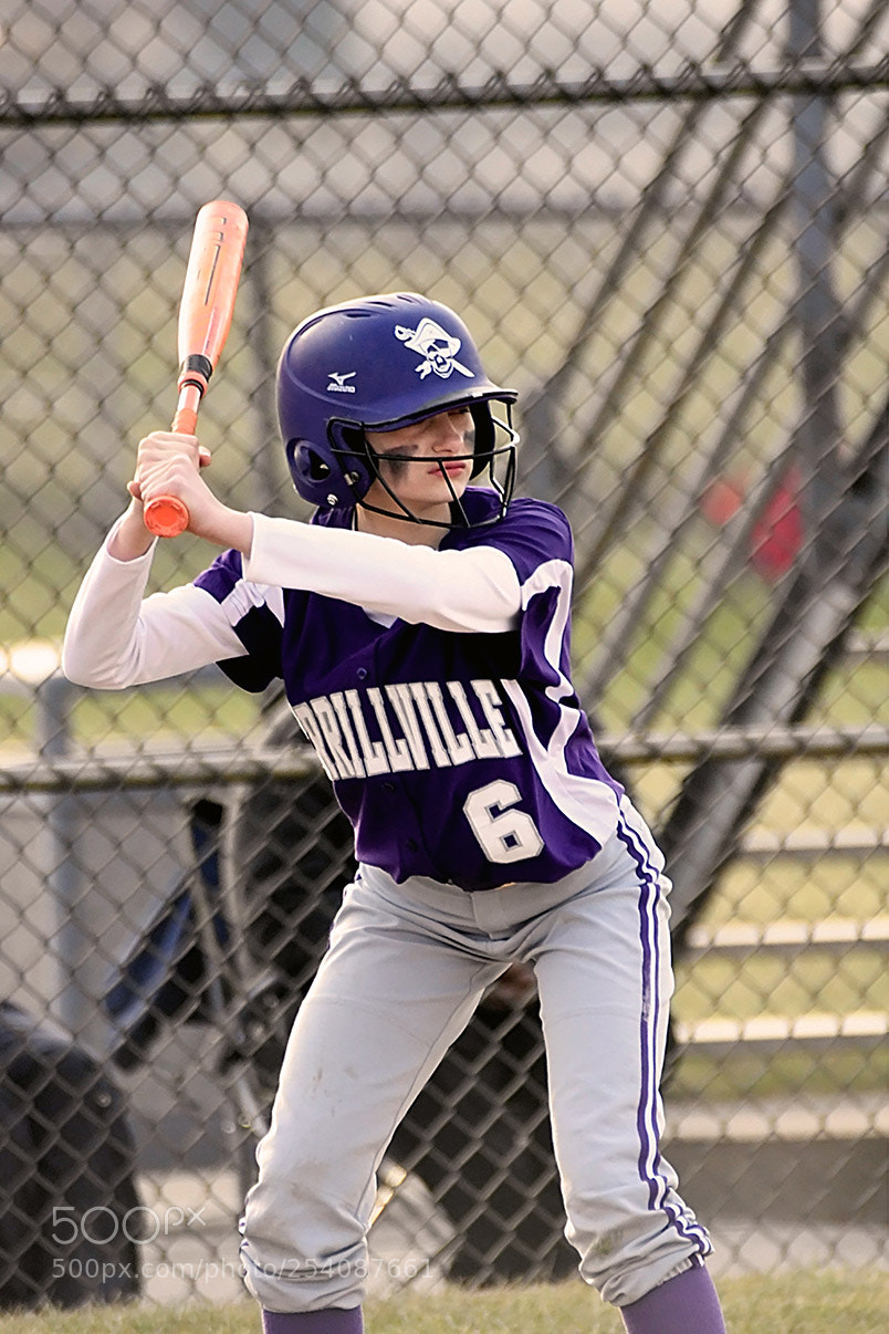 Nikon D500 sample photo. Softball photography