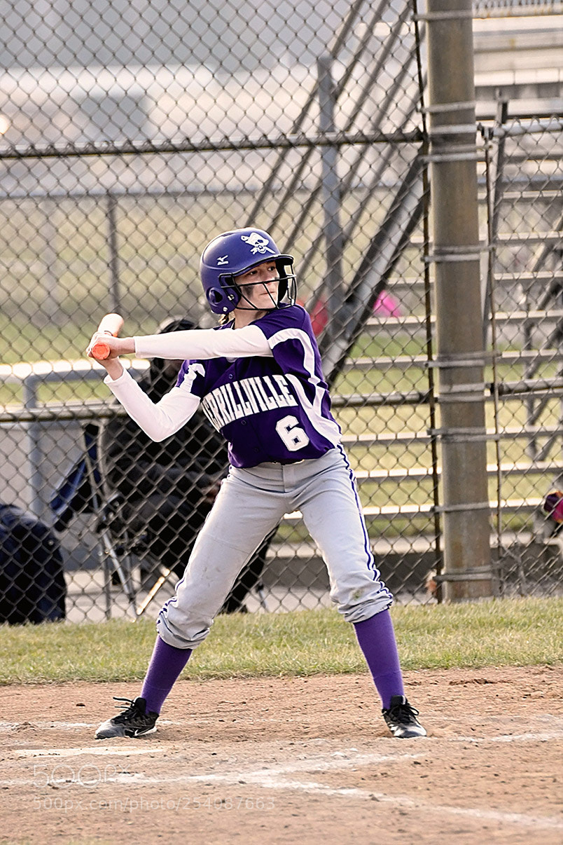 Nikon D500 sample photo. Softball photography