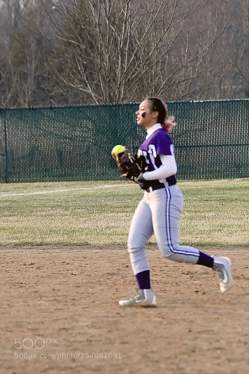 Nikon D500 sample photo. Softball photography