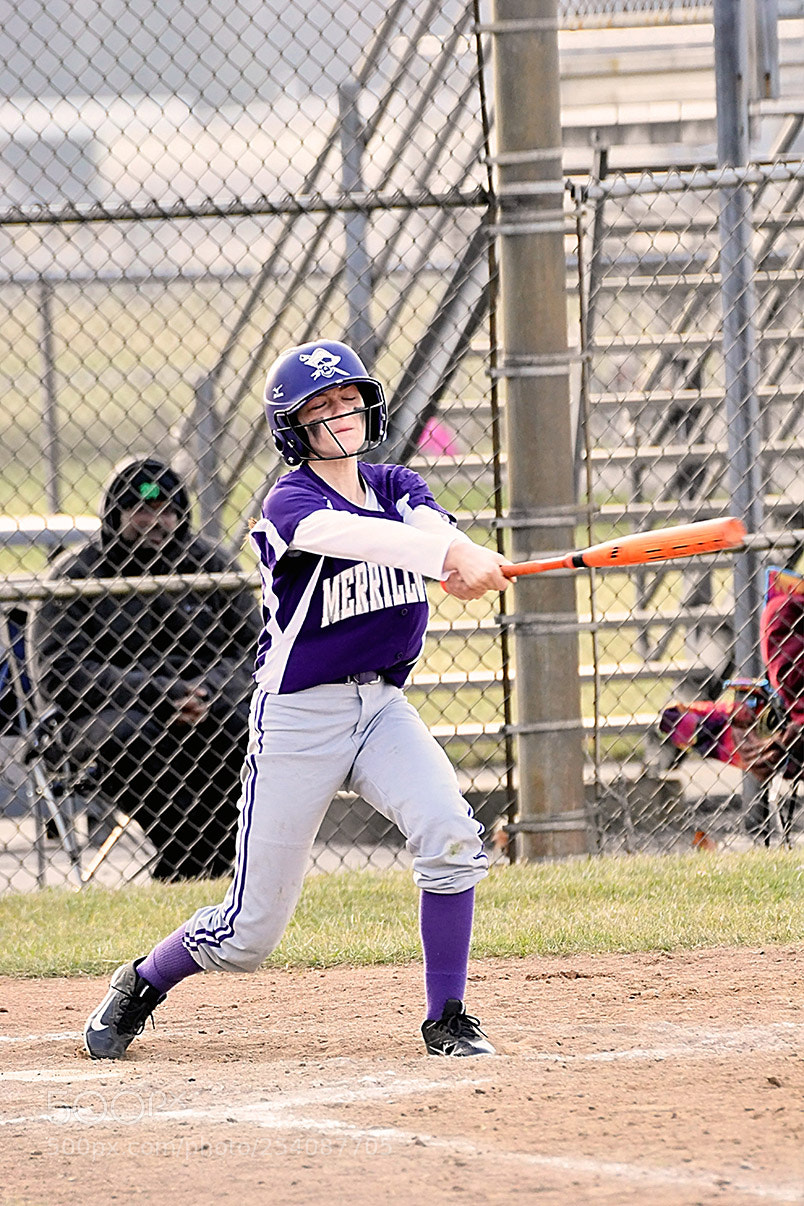 Nikon D500 sample photo. Softball photography