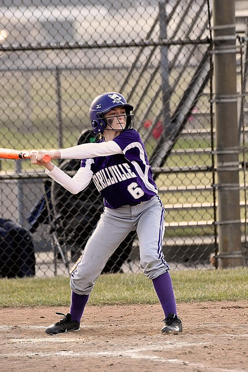 Nikon D500 sample photo. Softball photography