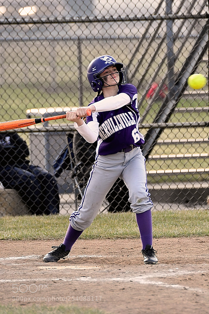 Nikon D500 sample photo. Softball photography
