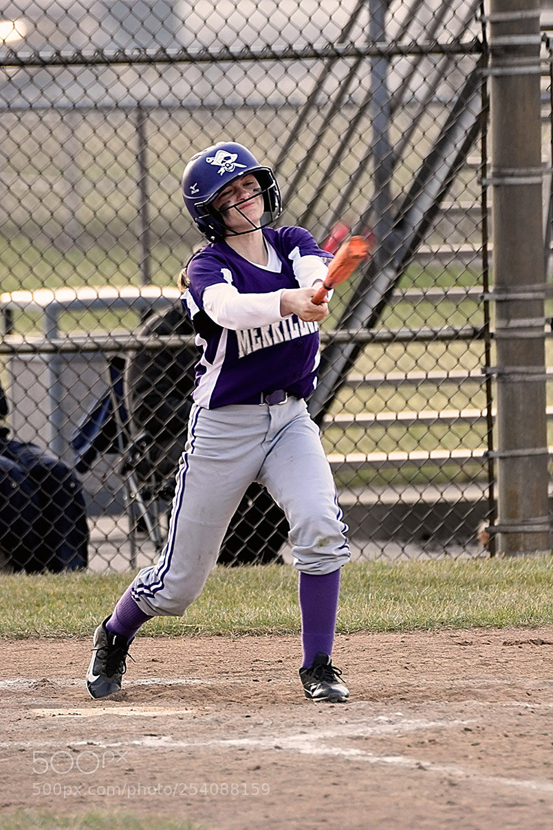 Nikon D500 sample photo. Softball photography