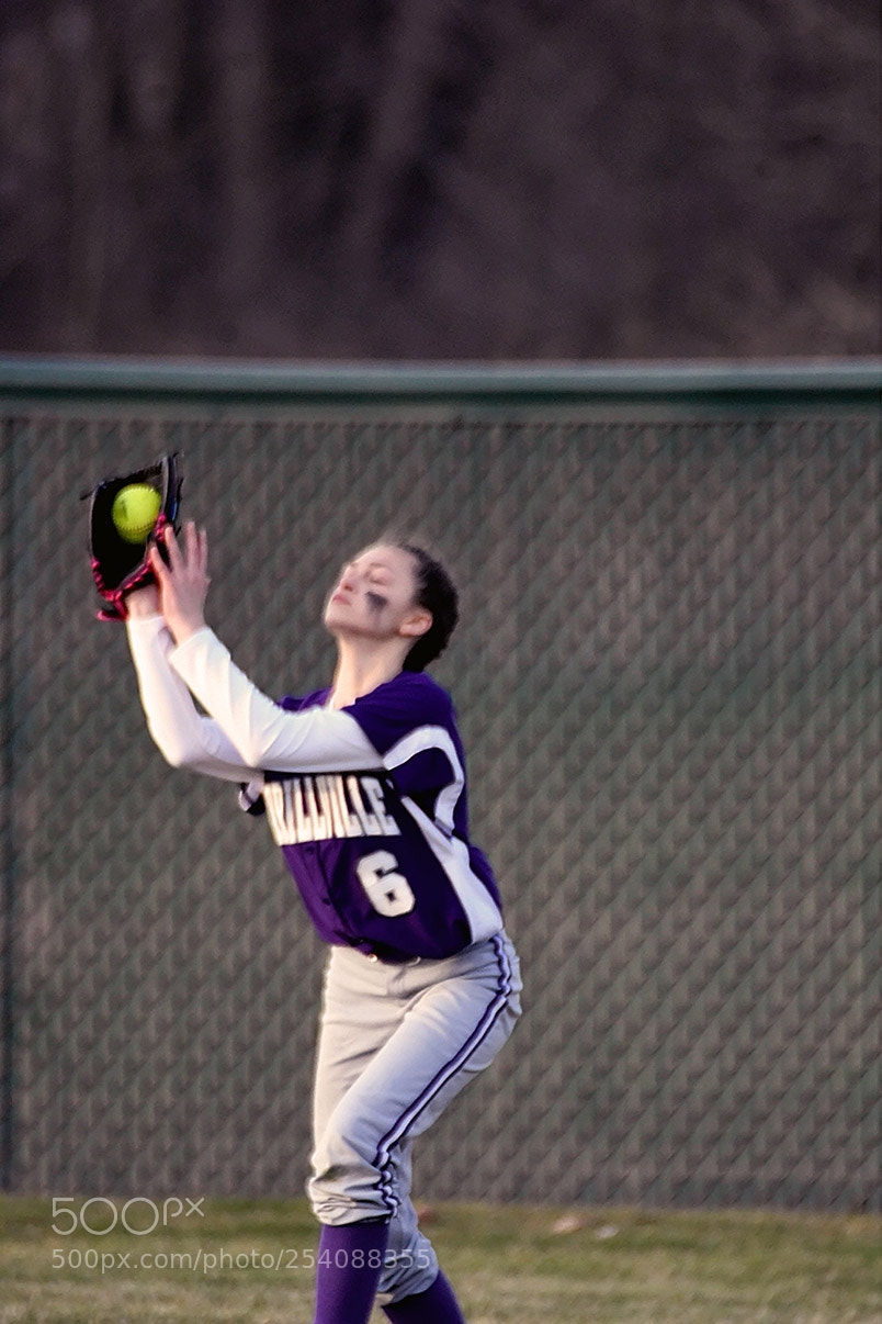 Nikon D500 sample photo. Softball photography