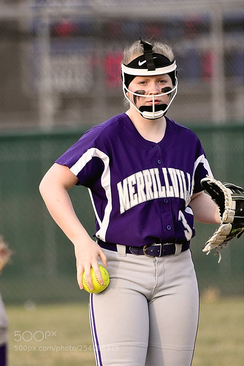Nikon D500 sample photo. Softball photography