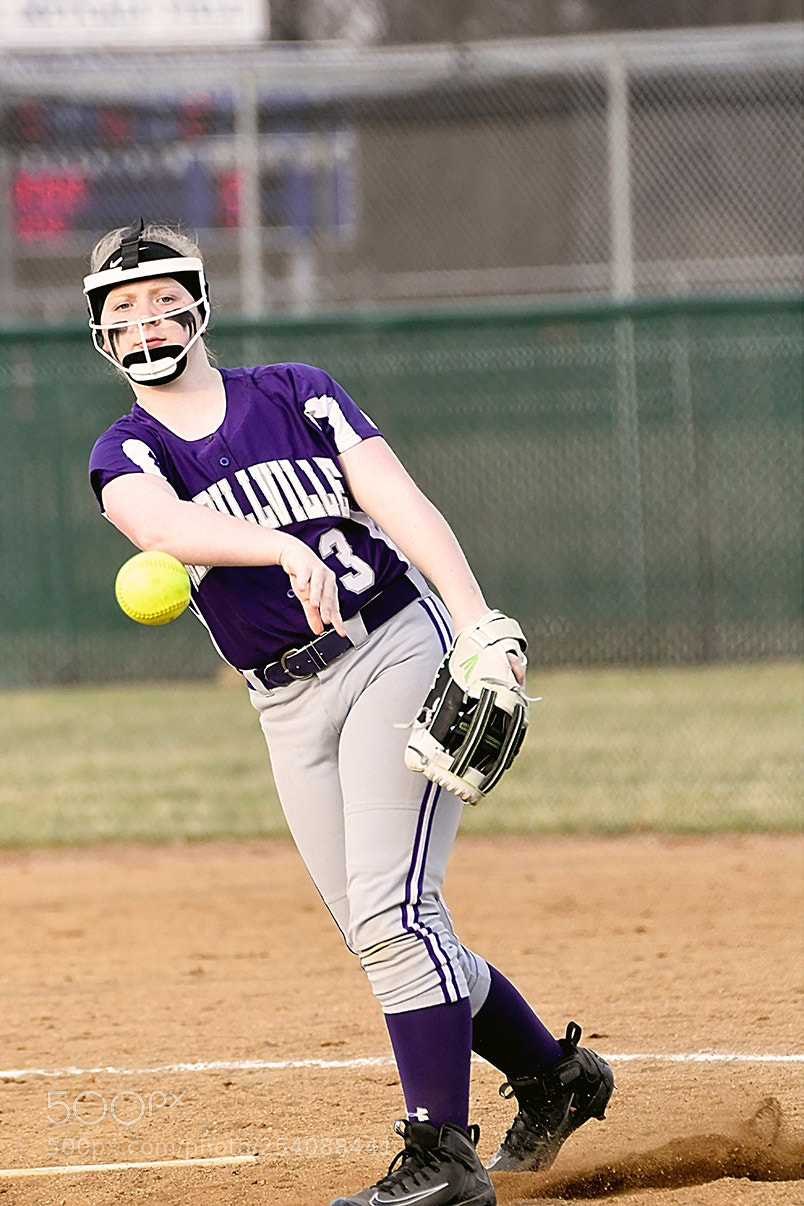 Nikon D500 sample photo. Softball photography