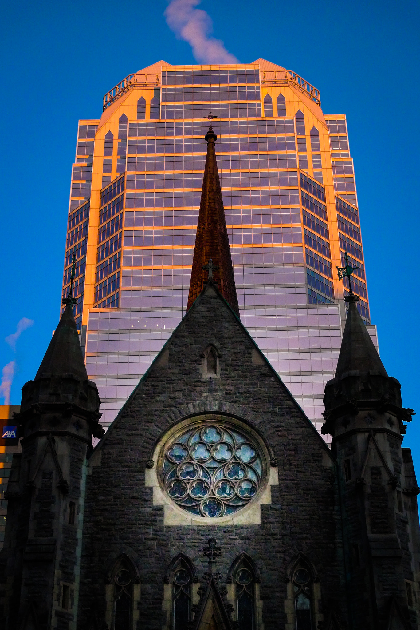 Panasonic Lumix DMC-LX3 sample photo. Montreal st james united church photography