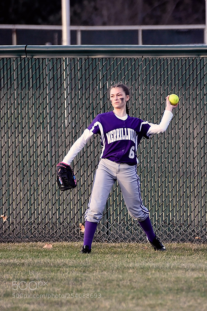Nikon D500 sample photo. Softball photography