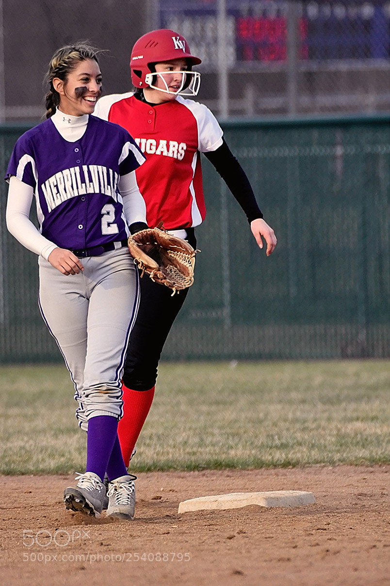 Nikon D500 sample photo. Softball photography