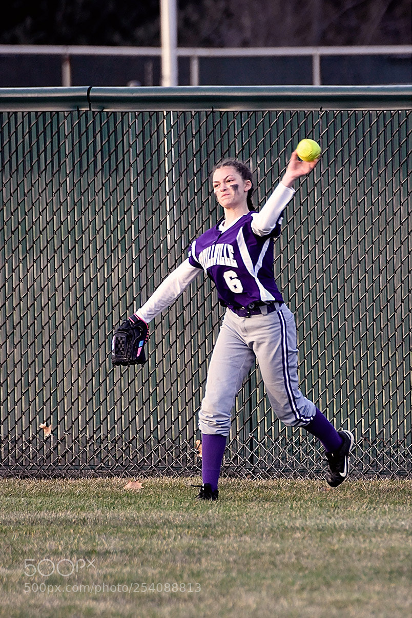 Nikon D500 sample photo. Softball photography