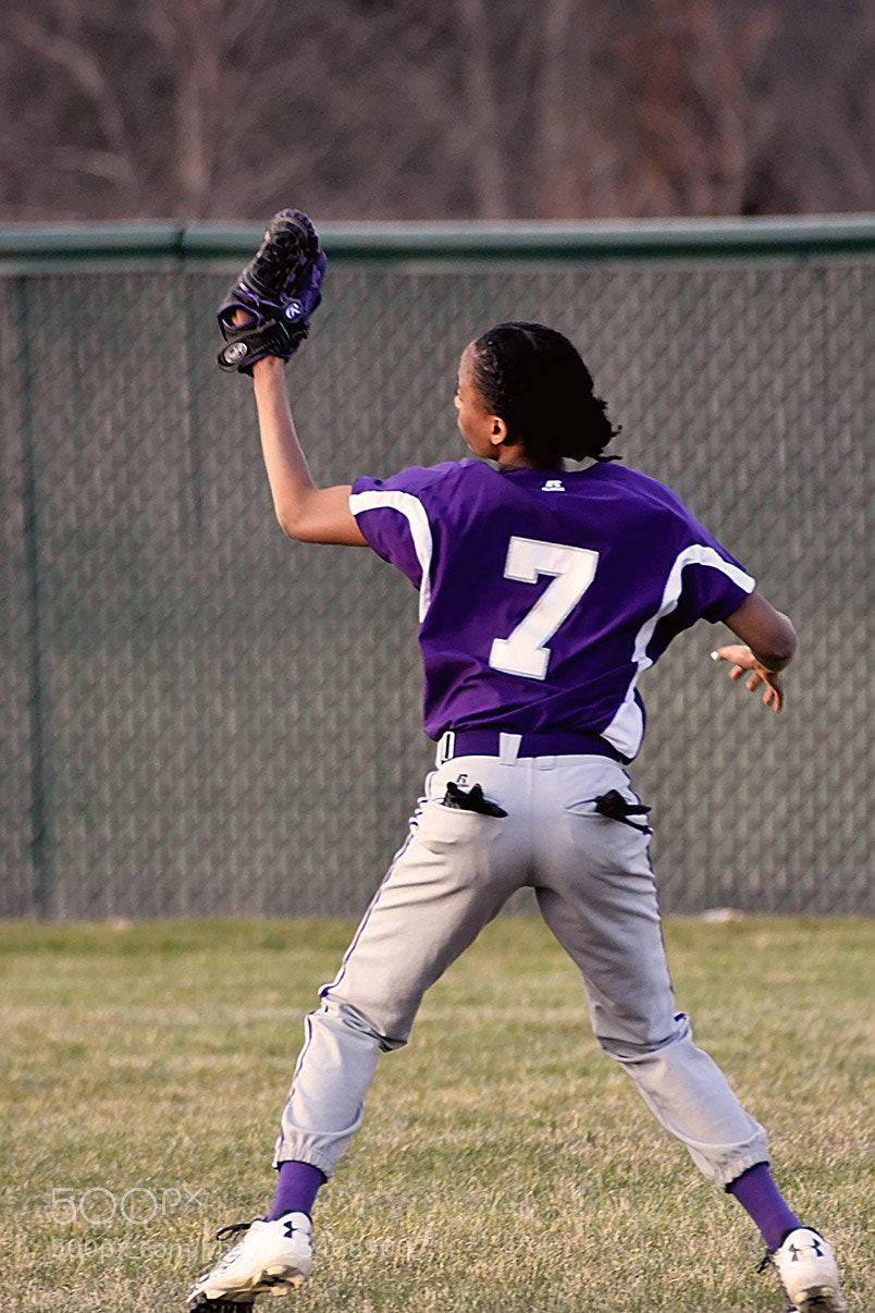 Nikon D500 sample photo. Softball photography