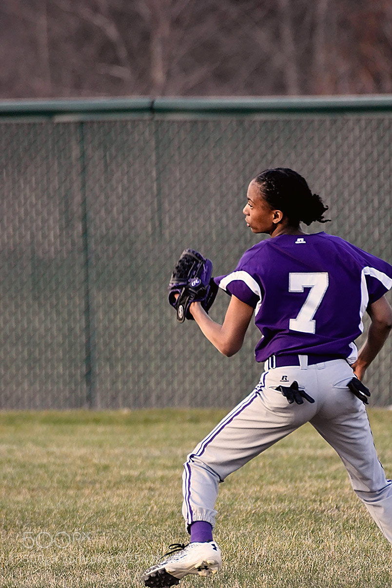 Nikon D500 sample photo. Softball photography