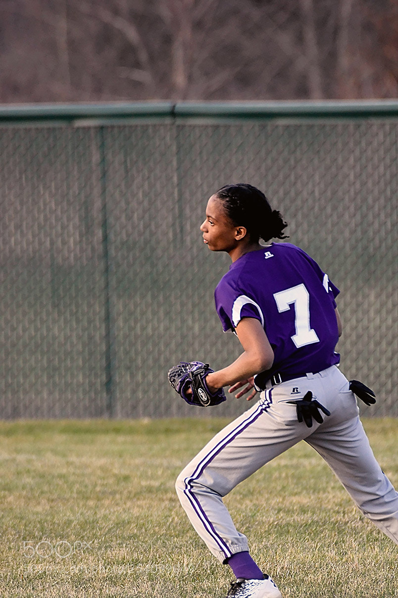 Nikon D500 sample photo. Softball photography