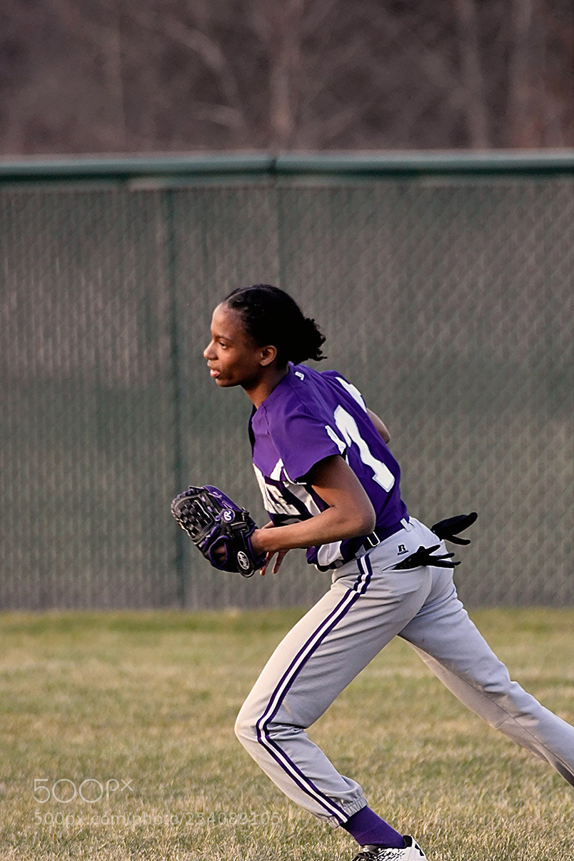 Nikon D500 sample photo. Softball photography