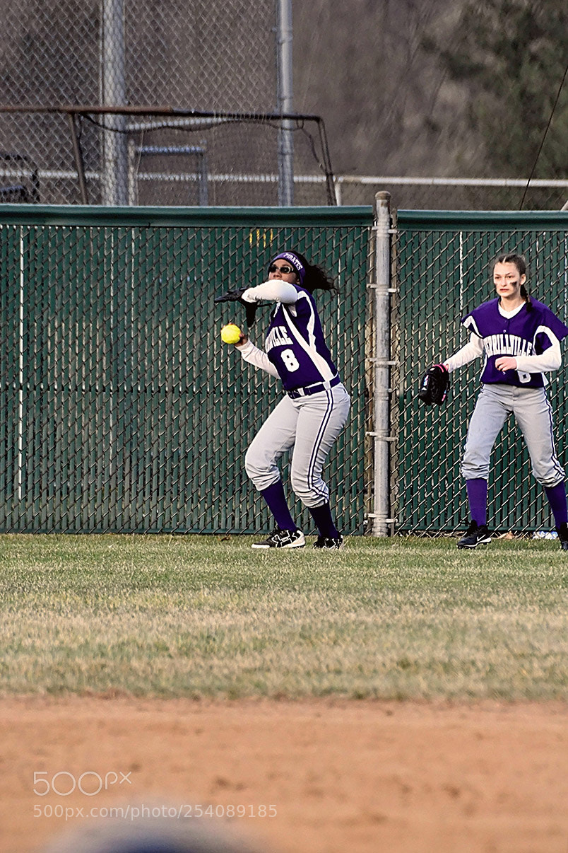 Nikon D500 sample photo. Softball photography