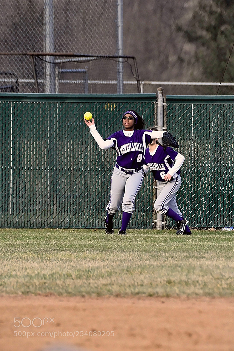 Nikon D500 sample photo. Softball photography
