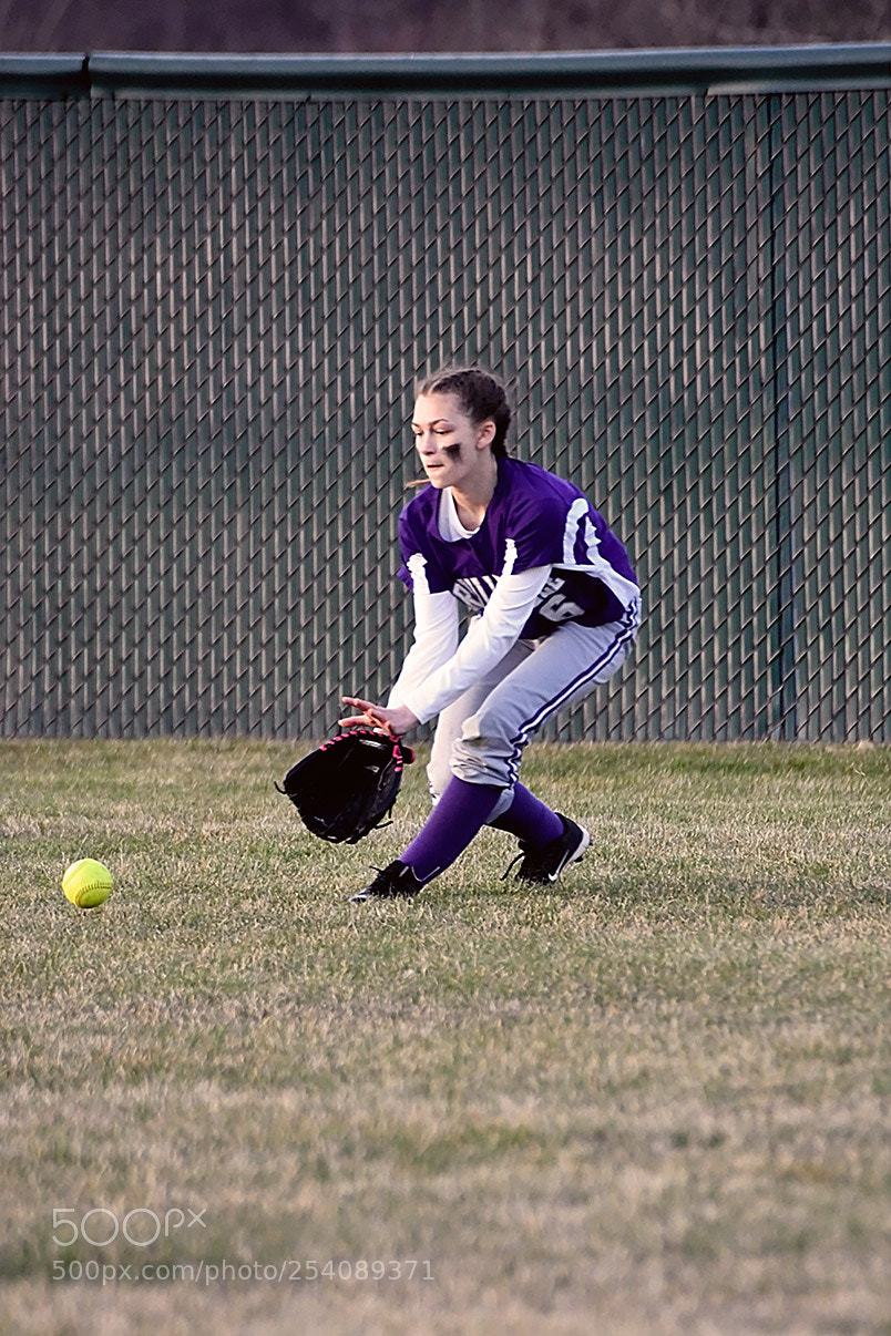 Nikon D500 sample photo. Softball photography