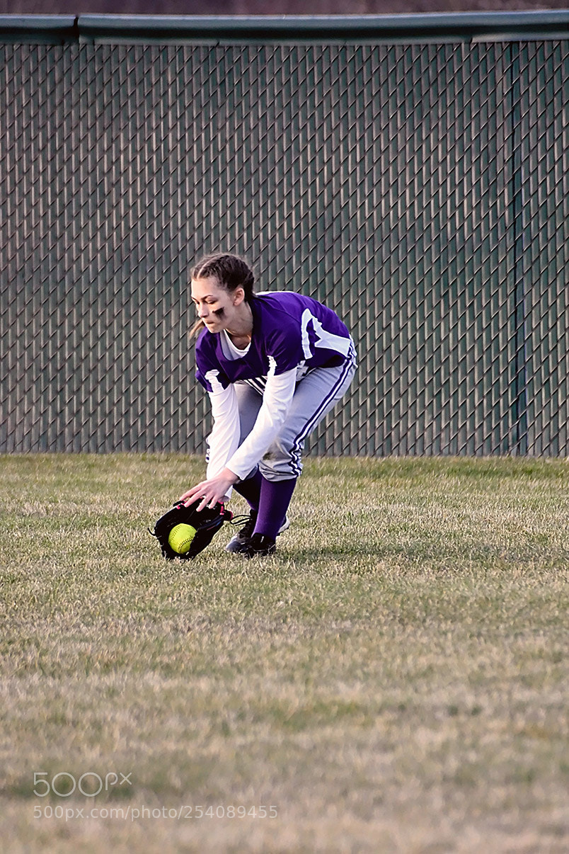 Nikon D500 sample photo. Softball photography