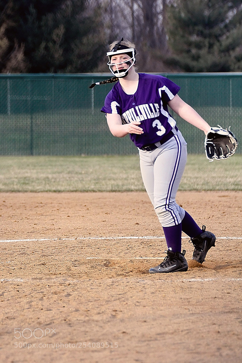 Nikon D500 sample photo. Softball photography