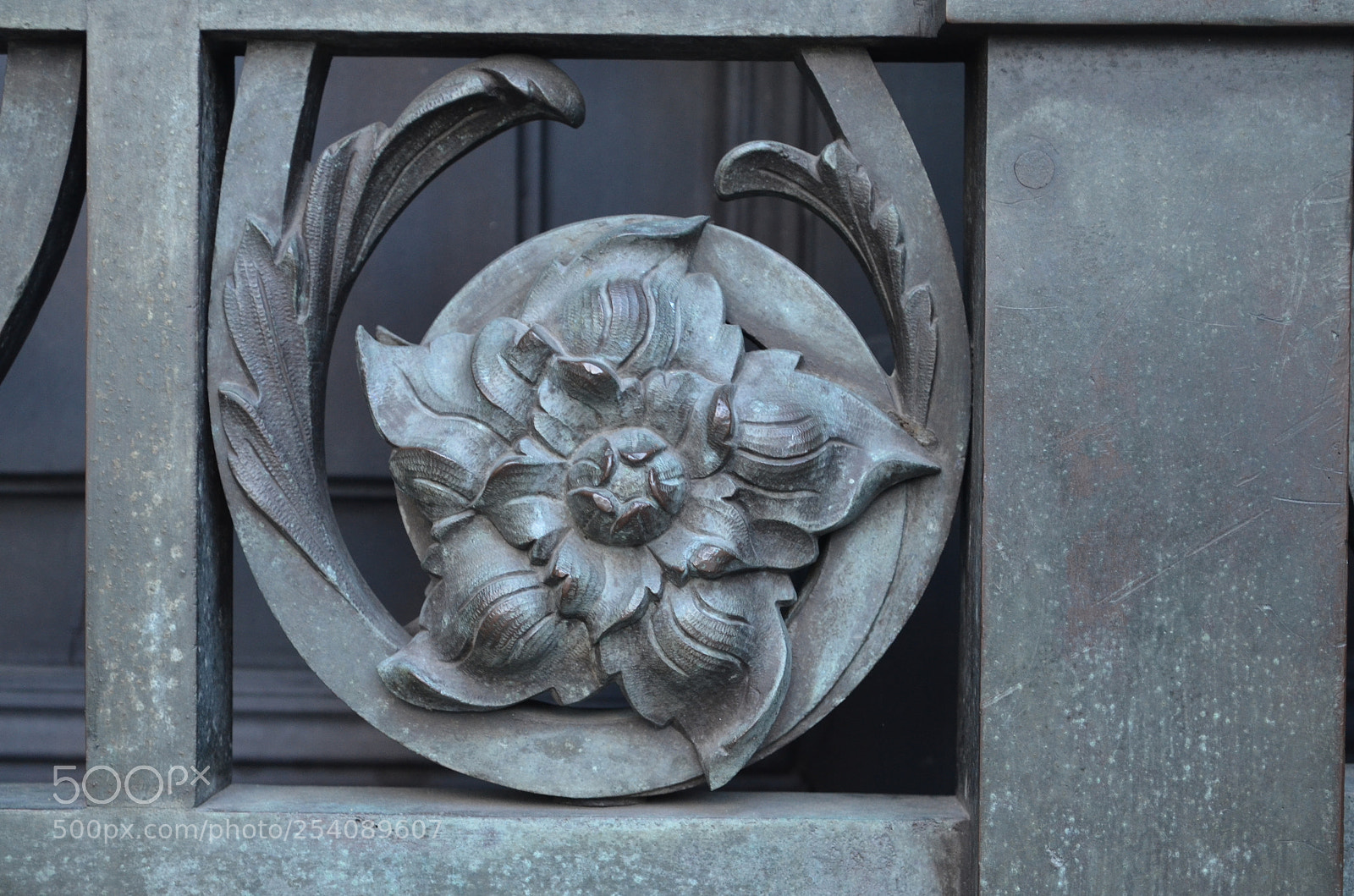 Nikon D5100 sample photo. Metal flower photography