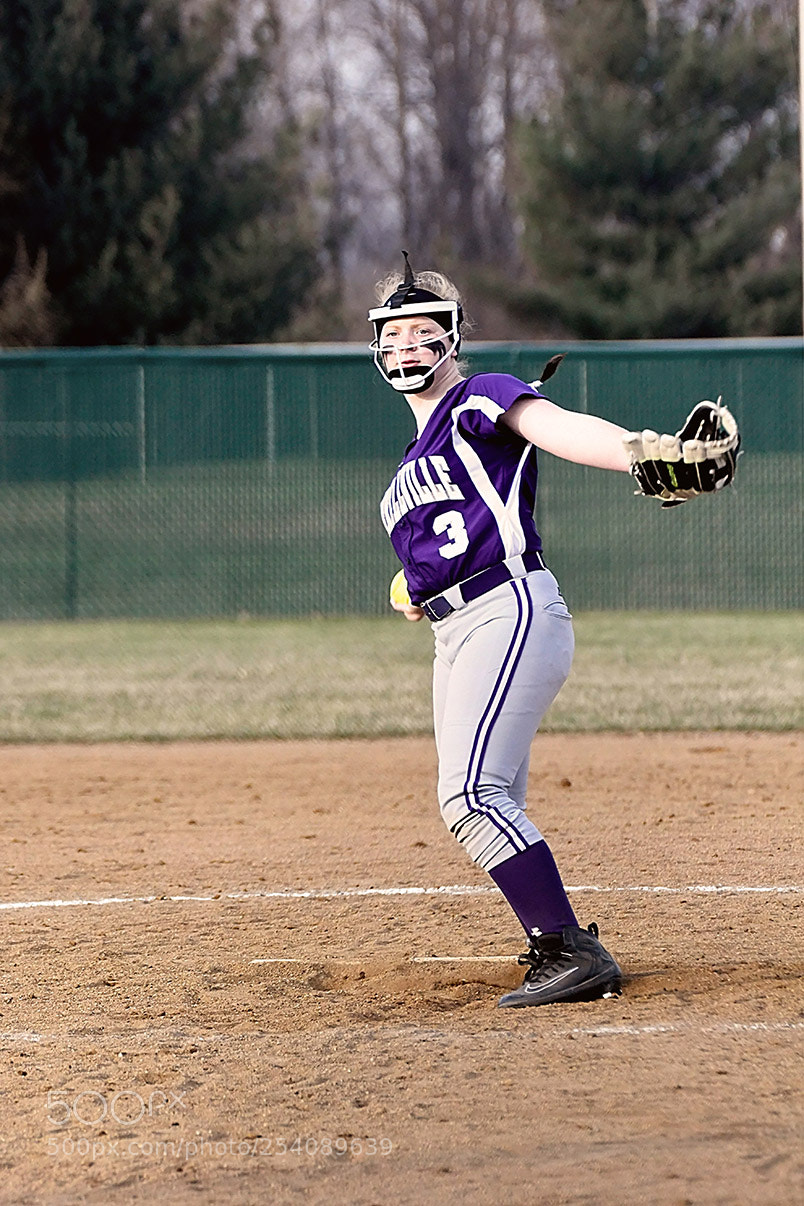 Nikon D500 sample photo. Softball photography