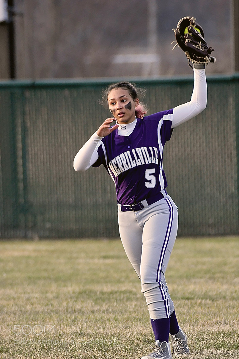 Nikon D500 sample photo. Softball photography