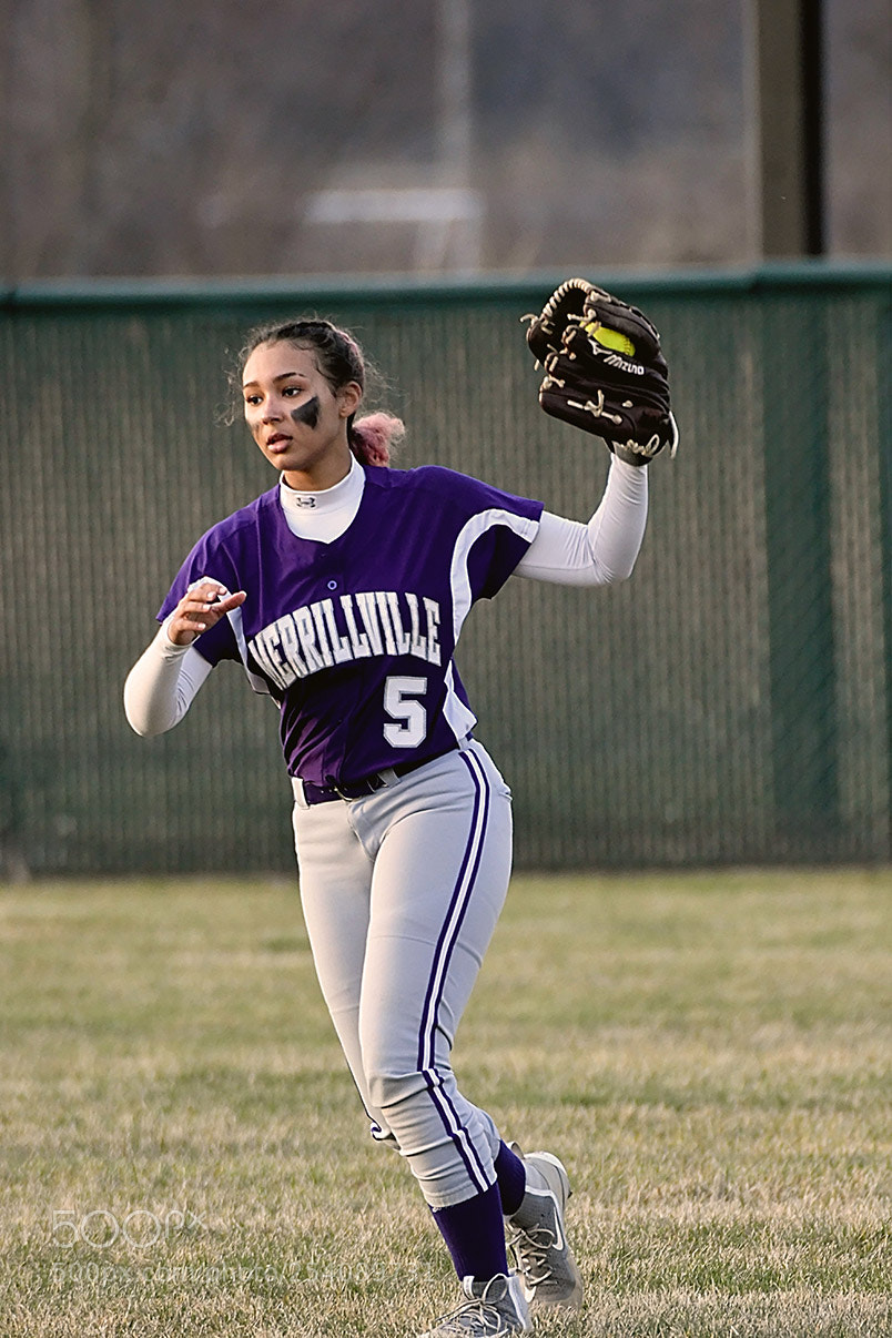 Nikon D500 sample photo. Softball photography