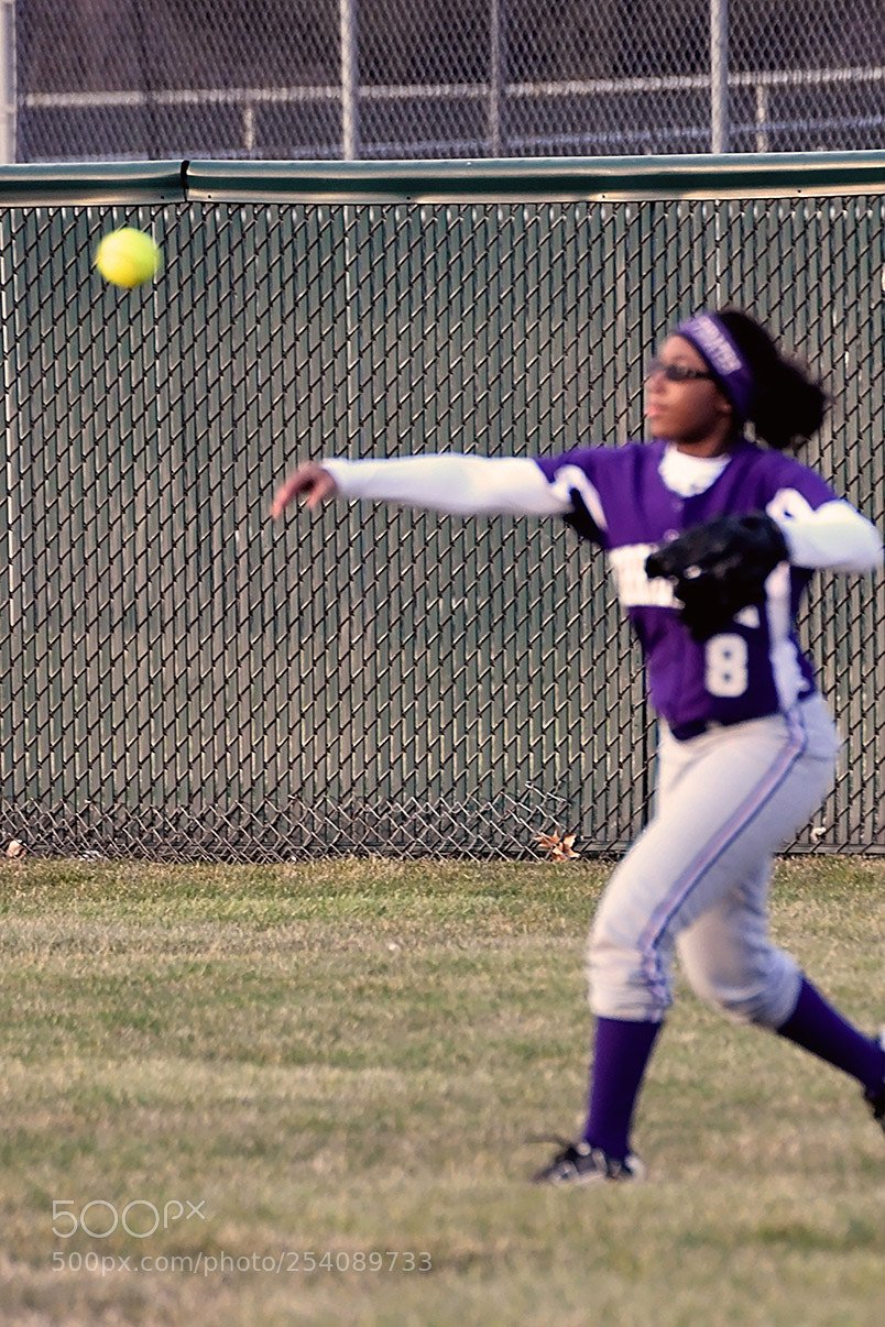 Nikon D500 sample photo. Softball photography