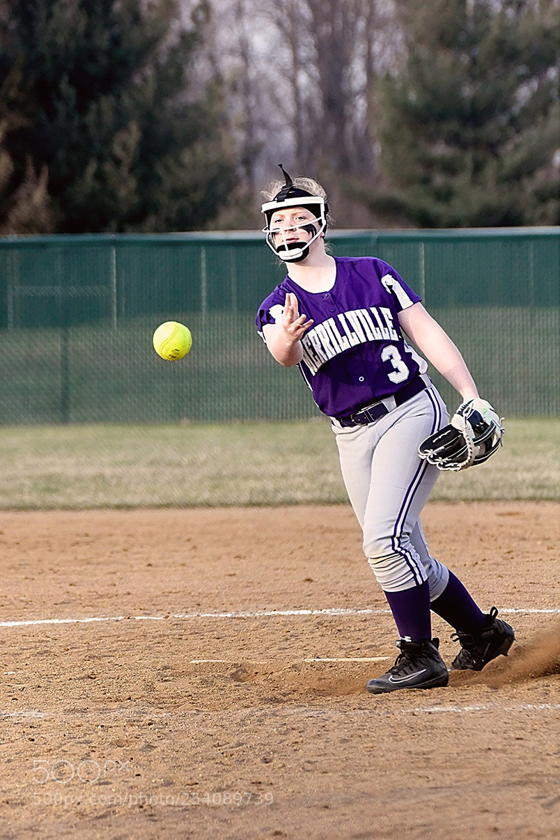 Nikon D500 sample photo. Softball photography