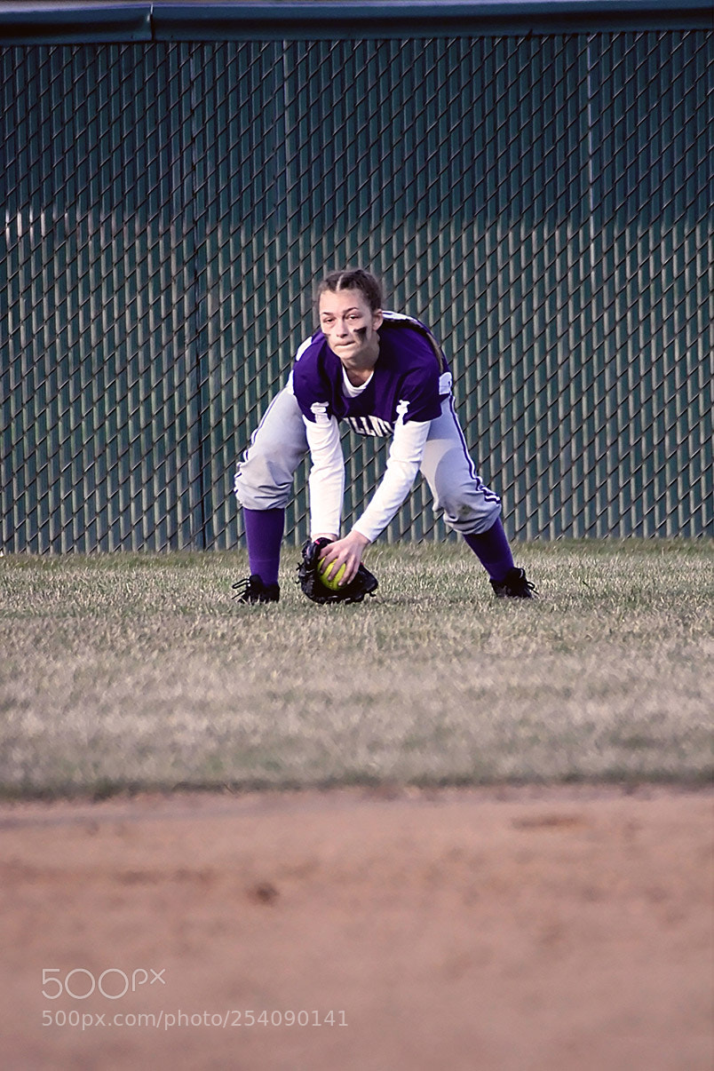 Nikon D500 sample photo. Softball photography