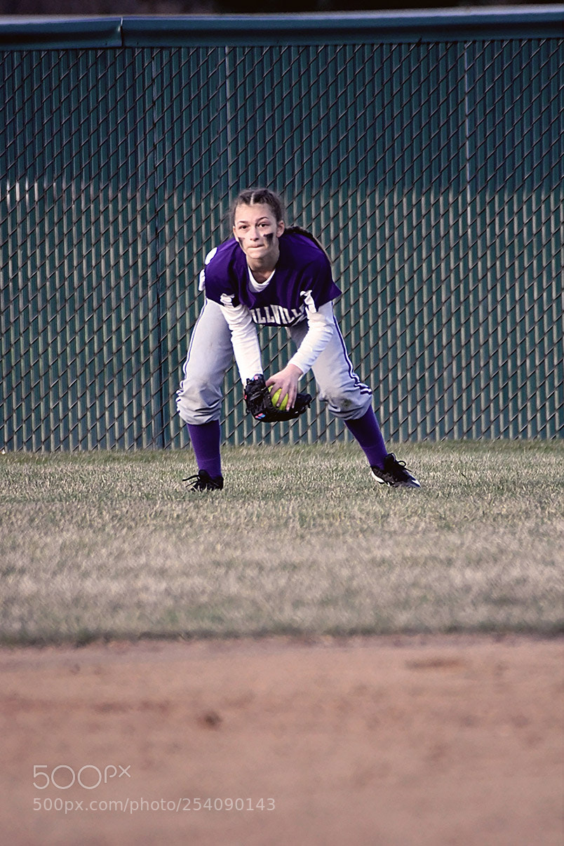 Nikon D500 sample photo. Softball photography