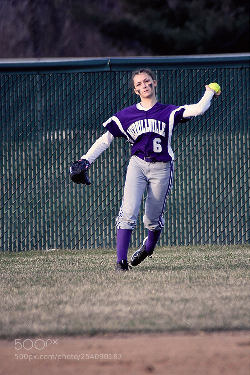 Nikon D500 sample photo. Softball photography