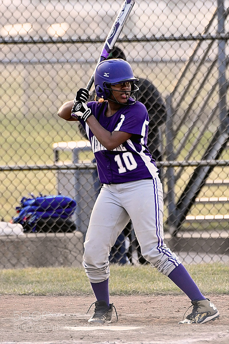 Nikon D500 sample photo. Softball photography