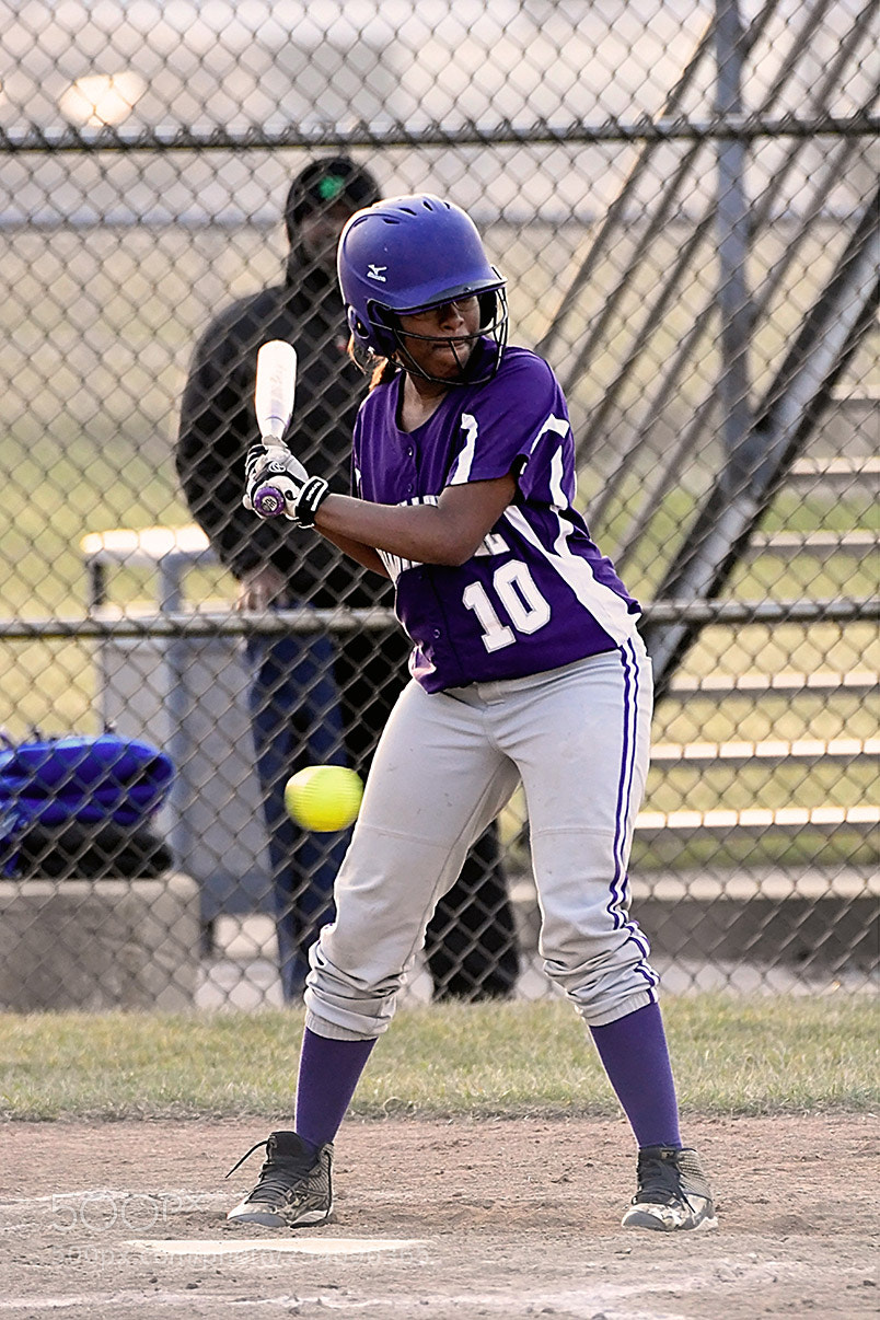 Nikon D500 sample photo. Softball photography