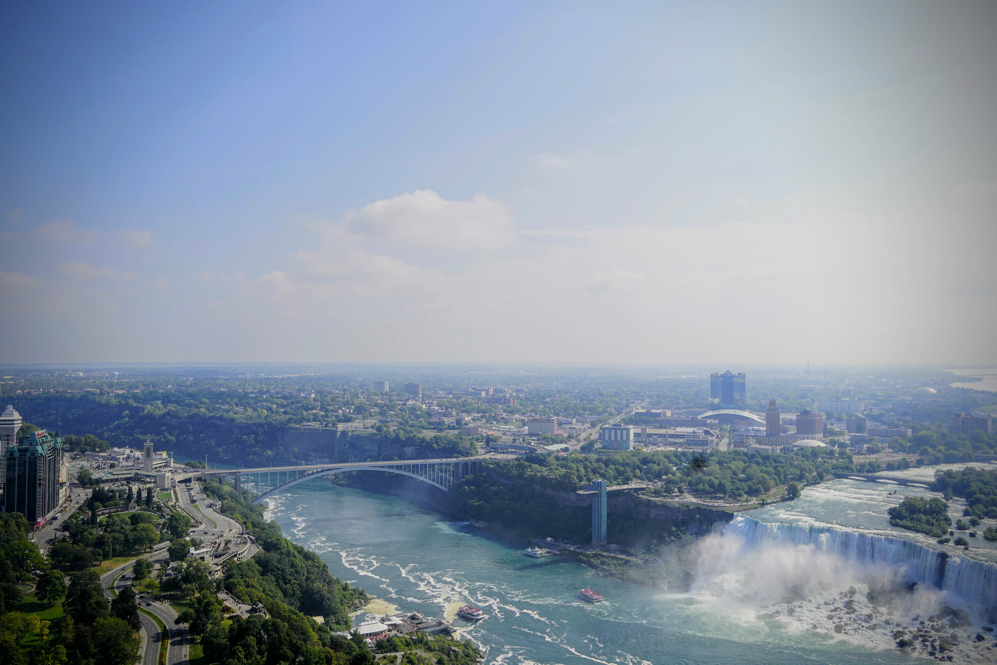 Sony a6300 + Sigma 19mm F2.8 EX DN sample photo. Niagara falls photography