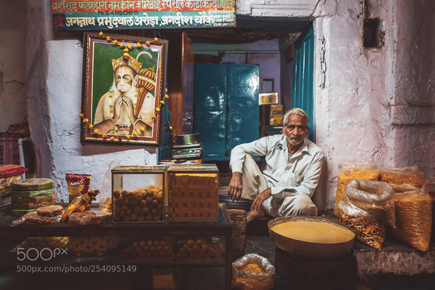 Canon EOS 5D Mark II sample photo. Hanuman. udaipur india photography
