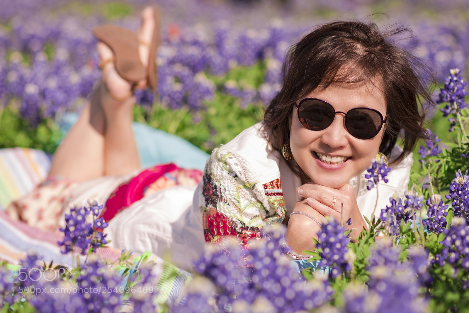 Nikon D800 sample photo. Bluebonnet smile photography