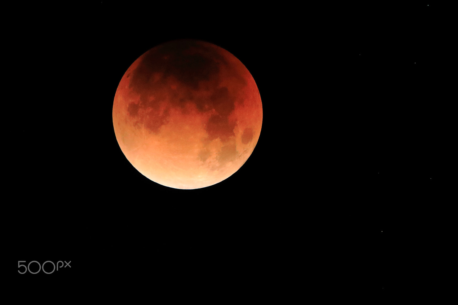 Canon EOS 5D Mark IV sample photo. Lunar eclipse january 2018 photography