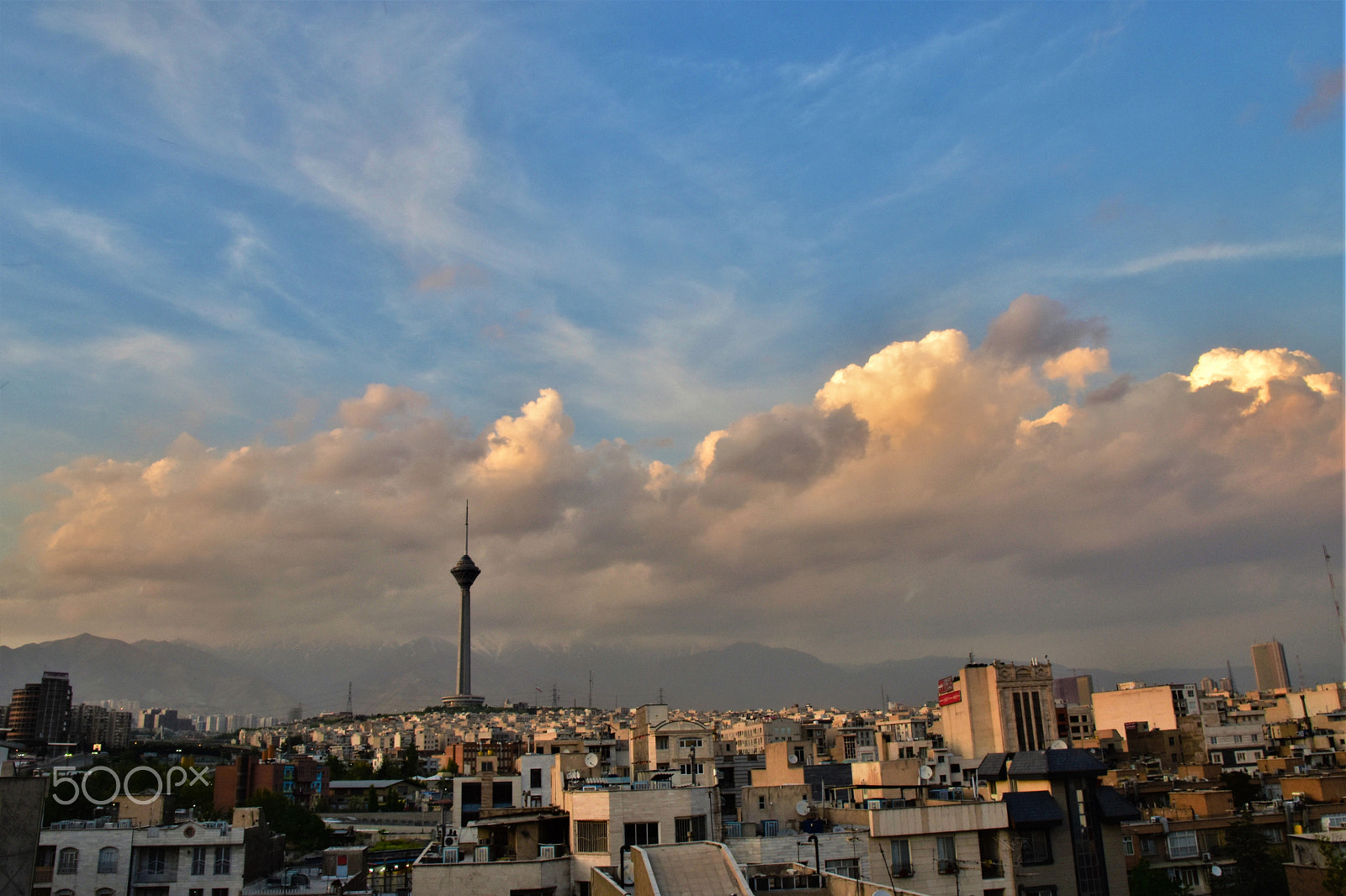 Nikon D5600 sample photo. Milad tower photography