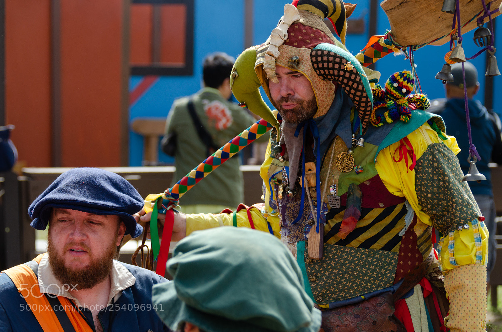 Nikon D7000 sample photo. Renfaire jester photography