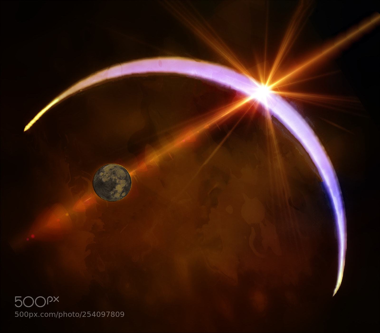Canon EOS 5DS sample photo. Another world's eclipse photography