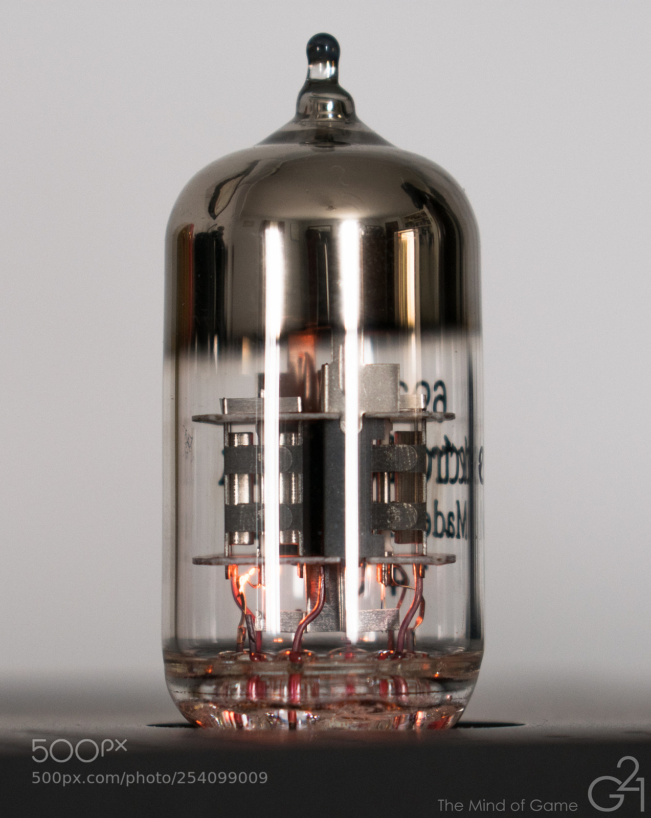 Nikon D3400 sample photo. Vacuum tube - edited photography