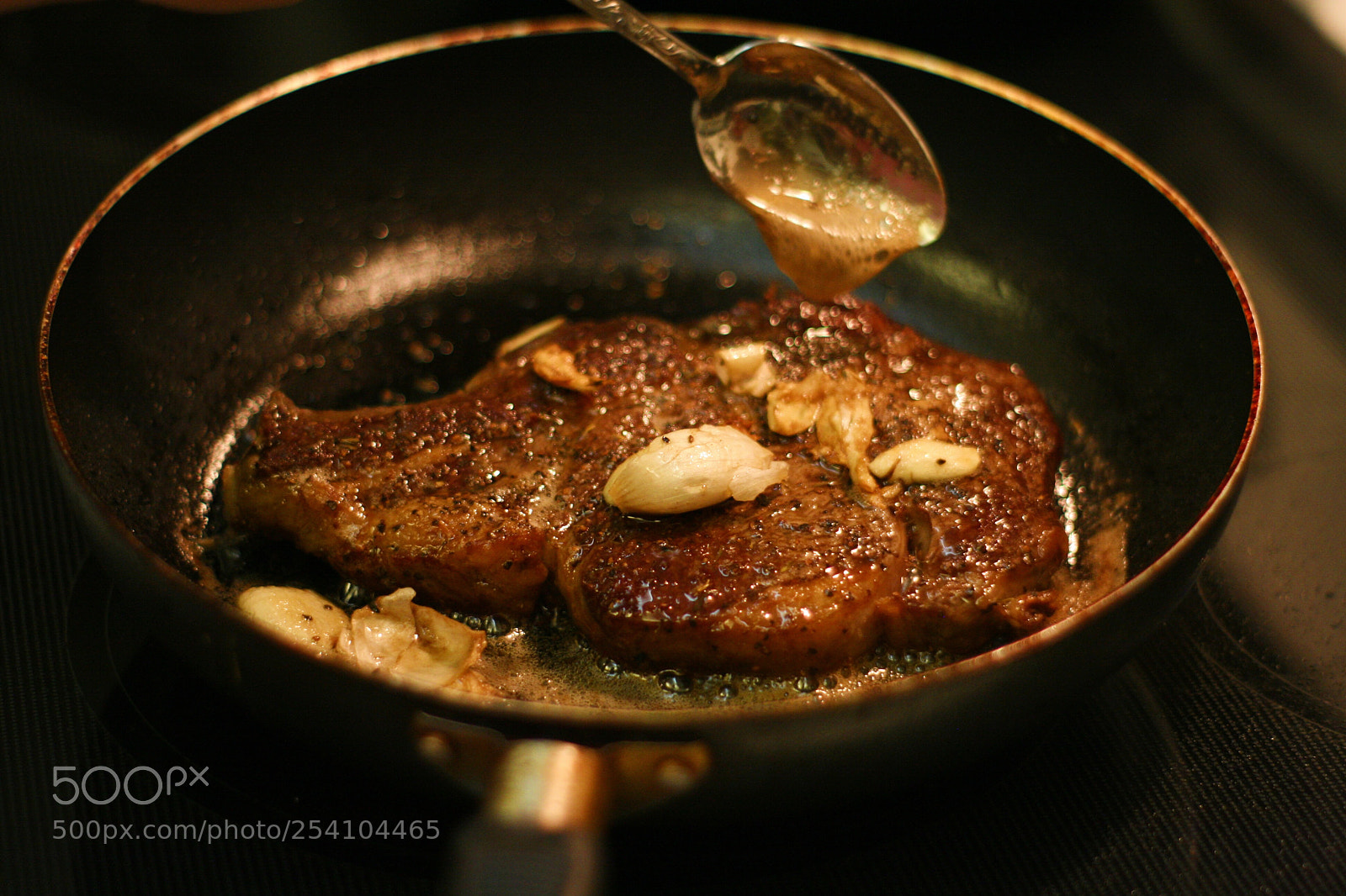 Canon EOS 400D (EOS Digital Rebel XTi / EOS Kiss Digital X) sample photo. Steak dinner adding the photography