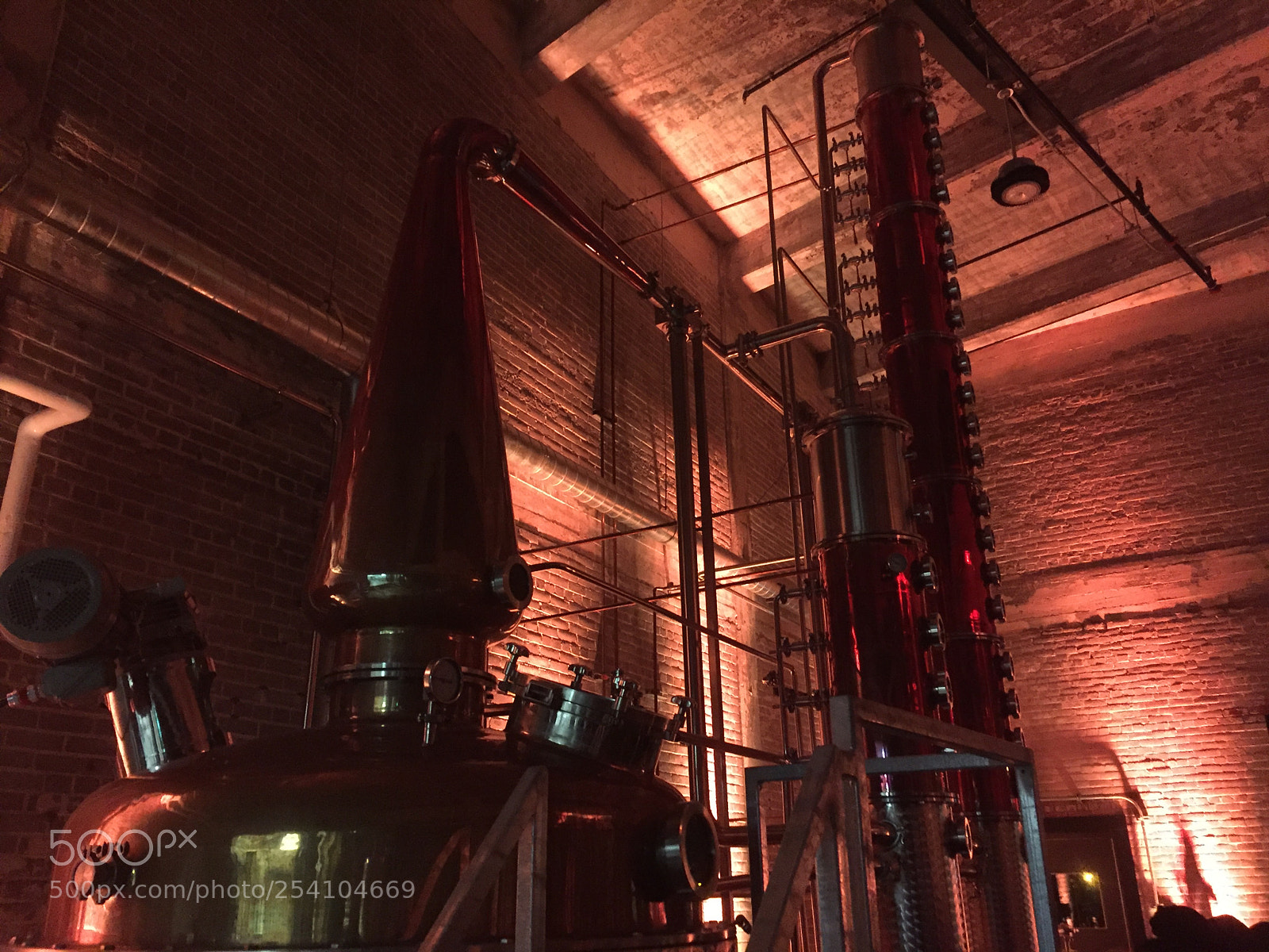 Apple iPhone 6 sample photo. Copper distiller photography