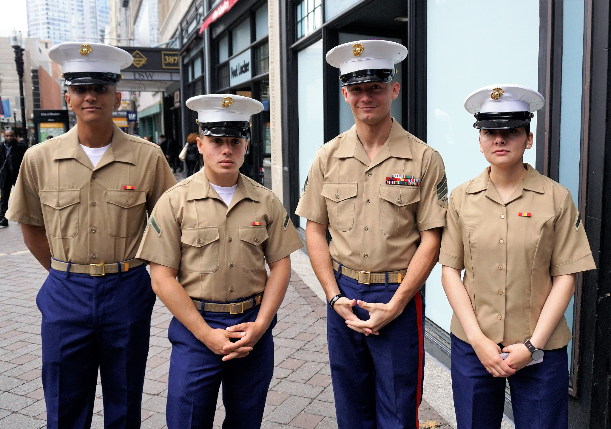 Sony E 16-50mm F3.5-5.6 PZ OSS sample photo. Us marines semper fi photography