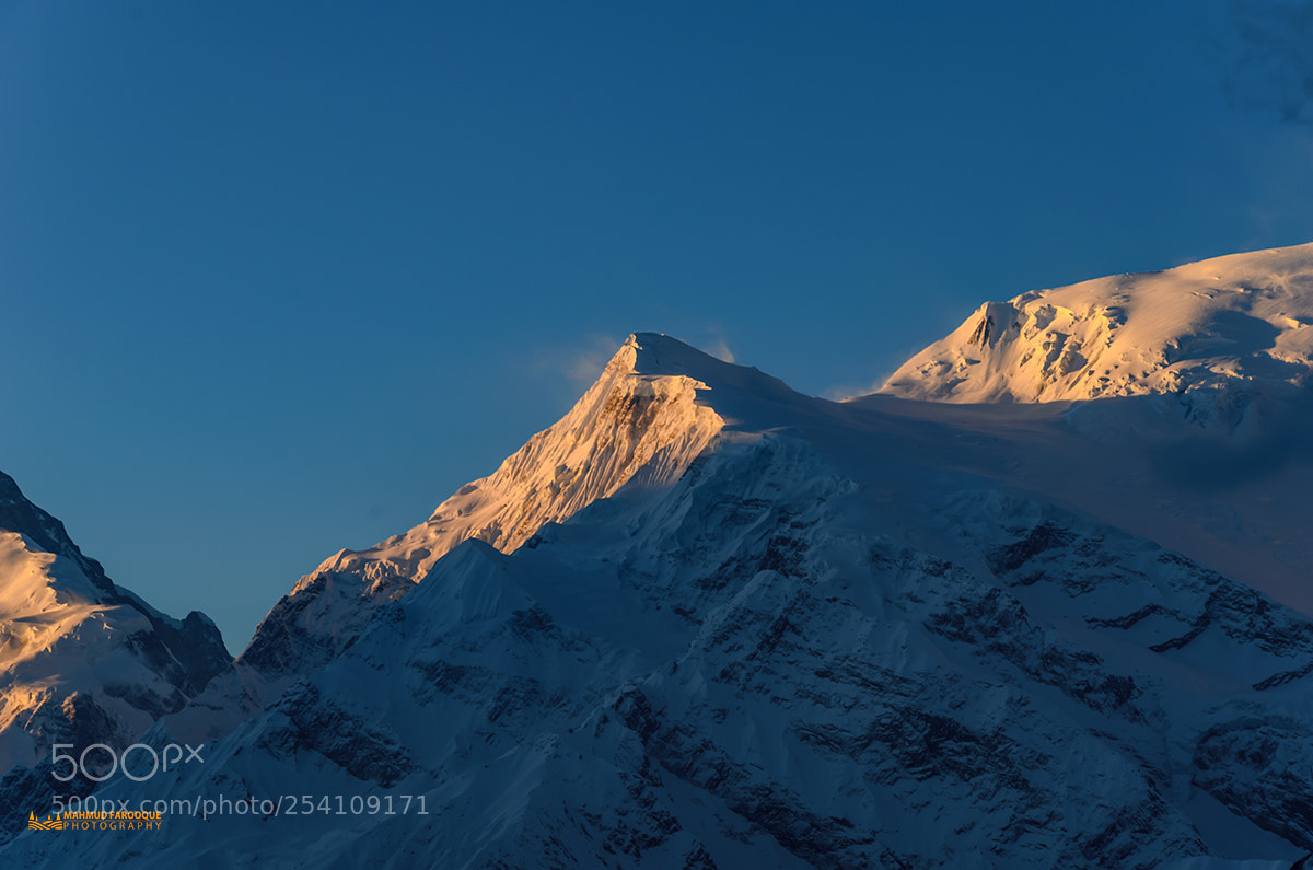 Nikon D5100 sample photo. Annapurna mountain range photography