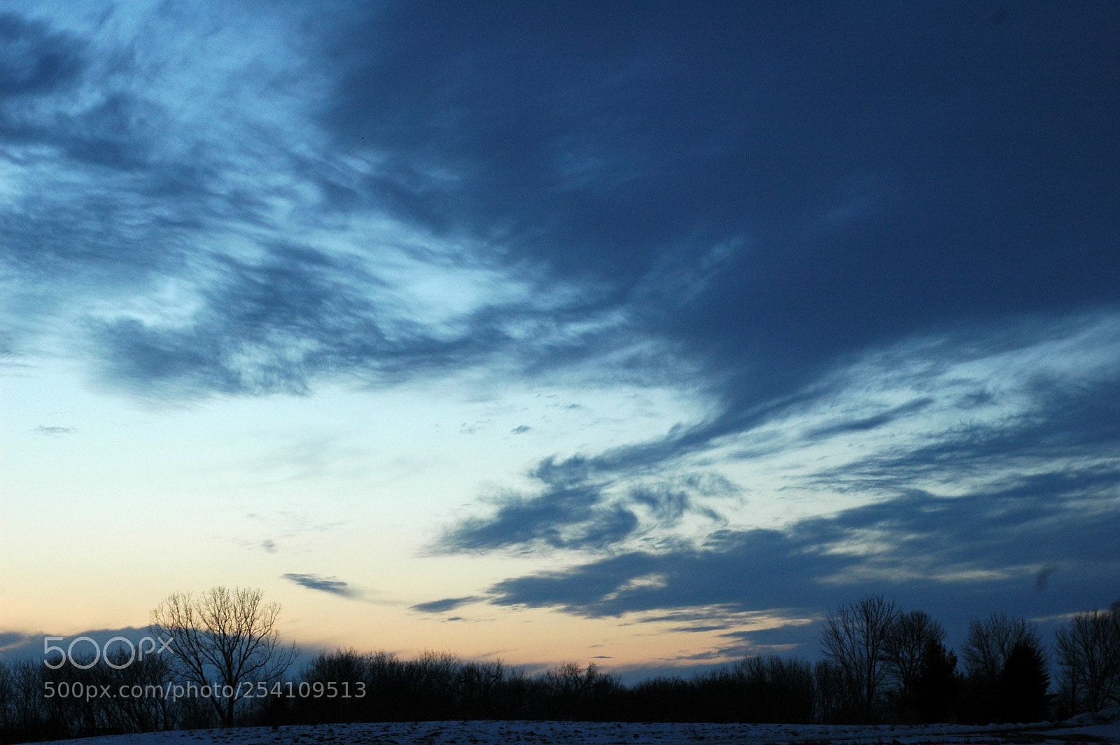 Nikon D70 sample photo. Sunset sky photography
